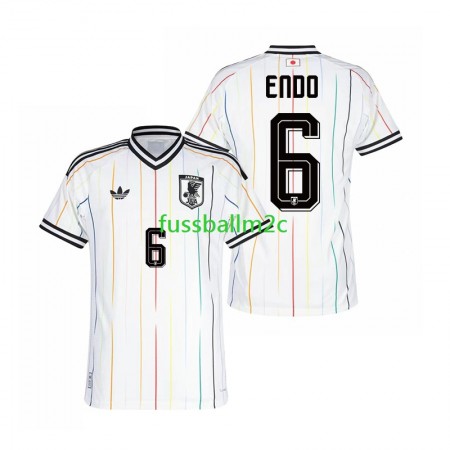 Fußballtrikots Japan Wataru Endo 6 Auswärts Trikotsatz WM 2026